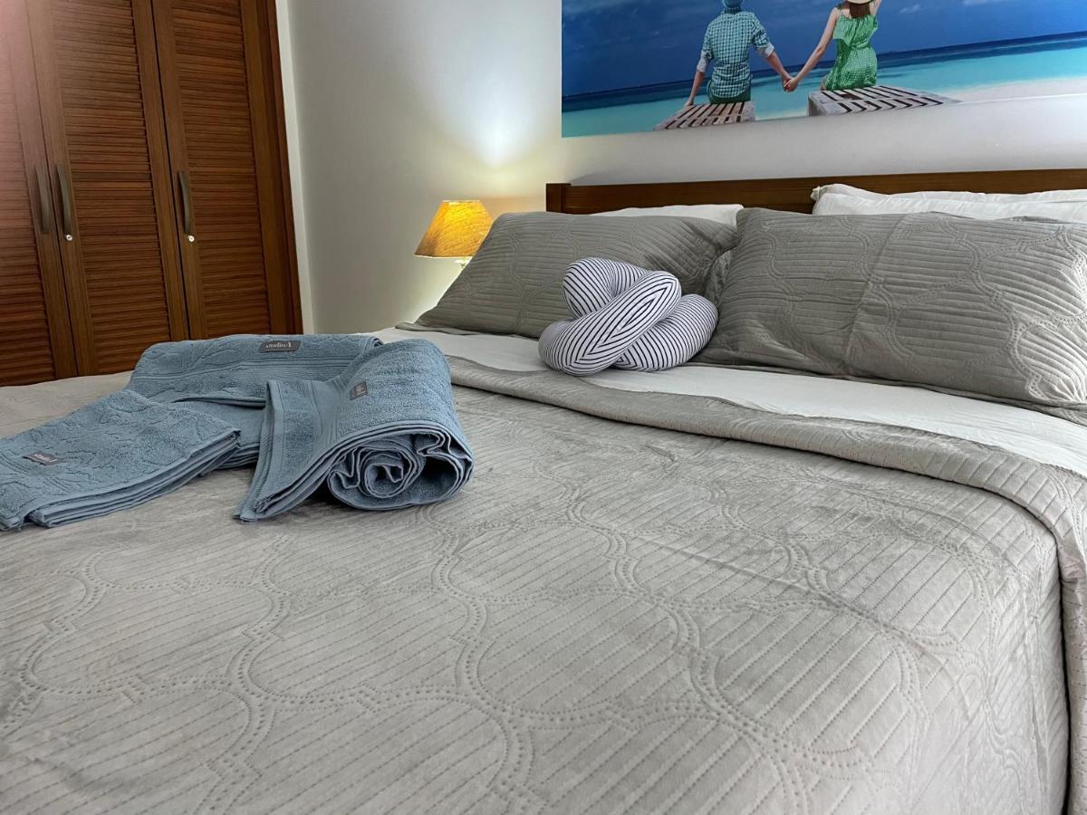 Flat Capitania Varam Praia De Pitangueiras Ap 53 Guarujá Exteriör bild