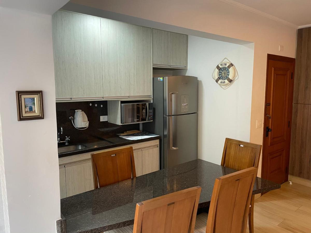 Flat Capitania Varam Praia De Pitangueiras Ap 53 Guarujá Exteriör bild