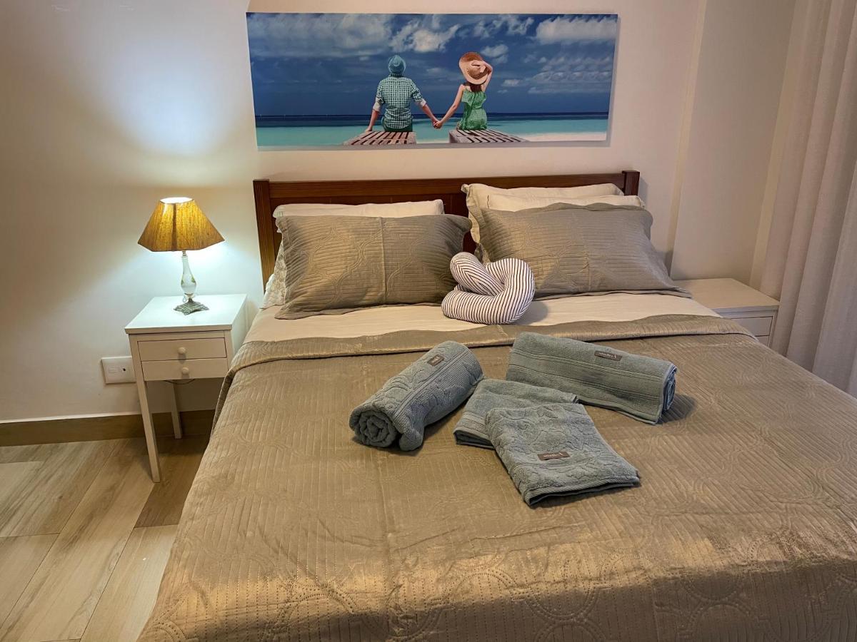 Flat Capitania Varam Praia De Pitangueiras Ap 53 Guarujá Exteriör bild